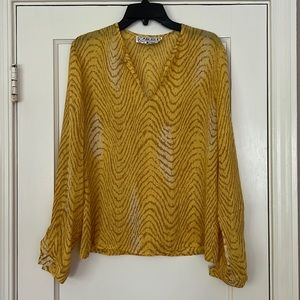 Carlisle Silk Flowy Blouse